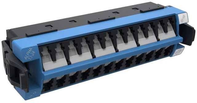 Main image of Commscope 360DPIS-24LC-SM 24-Port LC/UPC Singlemode Fiber Adapter Pack Shuttered