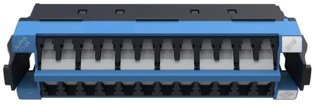 Alt view image 4 of 7 - Commscope 360DPIS-24LC-SM 24-Port LC/UPC Singlemode Fiber Adapter Pack Shuttered