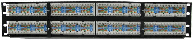 Alt view image 7 of 7 - Ortronics OR-PHD66U48 Clarity 6 Cat6 48-Port RJ45 Network Patch Panel