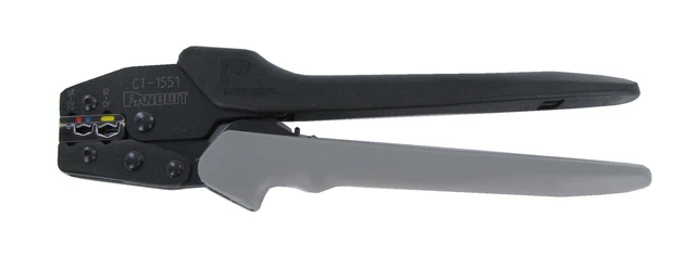 Alt view image 2 of 5 - Panduit CT-1551 Contour Crimp Controlled Cycle Crimping Tool
