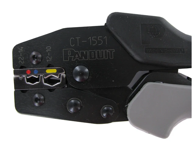 Alt view image 3 of 5 - Panduit CT-1551 Contour Crimp Controlled Cycle Crimping Tool