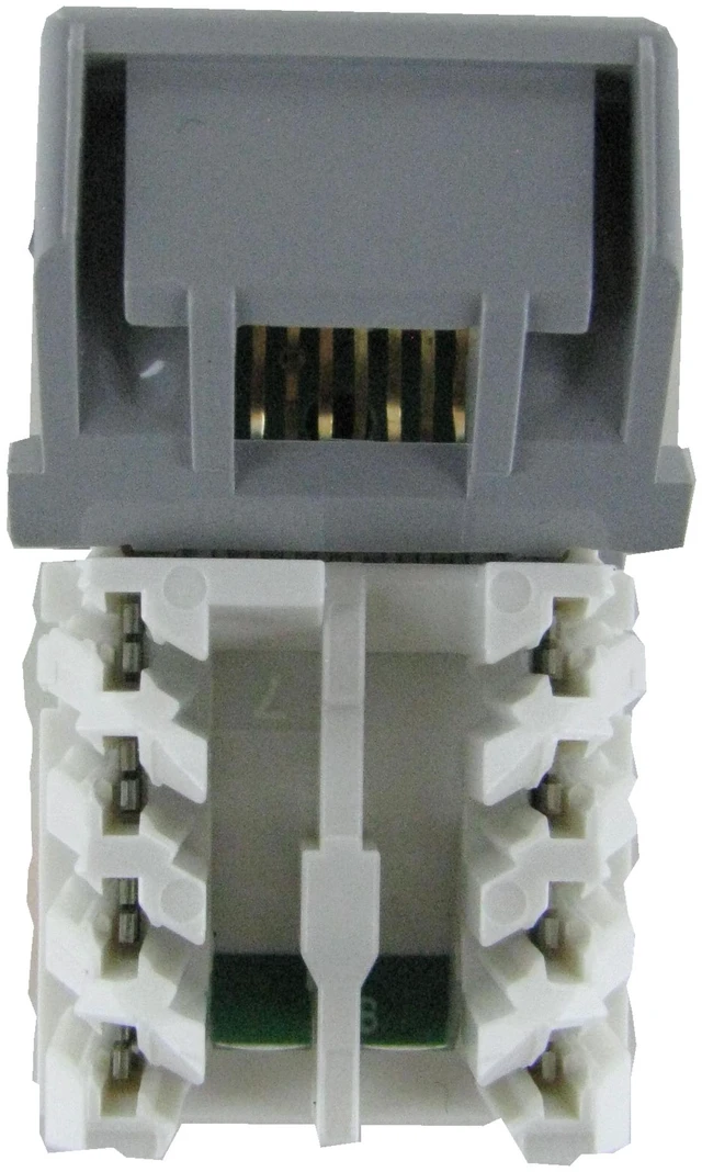 Alt view image 5 of 7 - Commscope MGS400-270 Systimax GigaSpeed Cat6 Modular Jack, Gray, 700206733