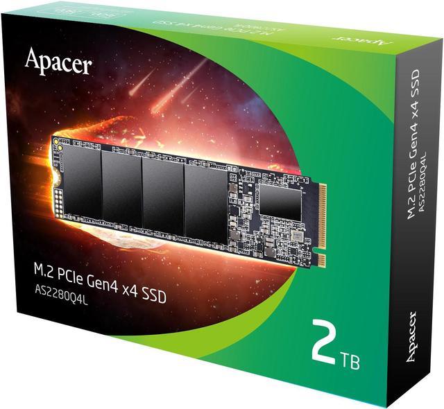 Apacer M.2 PCIe Gen4 x4 1TB, Standard (Single) - 3D NAND