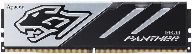 Alt view image 2 of 5 - Apacer Panther DDR5 32GB (2x16GB) 288-Pin PC RAM DDR5 5600 Desktop Memory Module