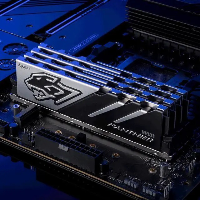 Alt view image 5 of 5 - Apacer Panther DDR5 32GB (2x16GB) 288-Pin PC RAM DDR5 5600 Desktop Memory Module