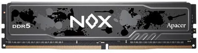 Alt view image 4 of 7 - Apacer NOX DDR5 32GB (2x16GB) 288-Pin PC RAM DDR5 5600 Desktop Memory Module