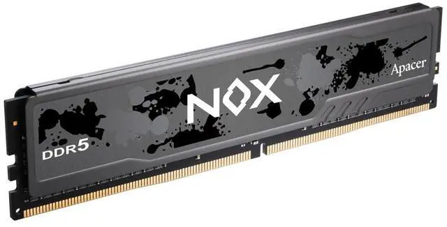 Alt view image 5 of 7 - Apacer NOX DDR5 32GB (2x16GB) 288-Pin PC RAM DDR5 5600 Desktop Memory Module