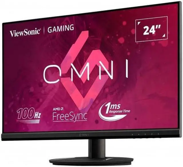 Alt view image 19 of 20 - ViewSonic VX2416 24 Inch 1080p 1ms 100Hz Gaming Monitor with IPS Panel, AMD FreeSync, Eye Care, HDMI and DisplayPort