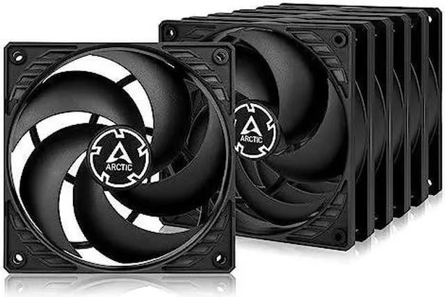 Alt view image 20 of 20 - ARCTIC P12 PWM PST (Black/Black) Value Pack 5pack - Pressure-optimised 120 mm Fan with PWM and PST (PWM Sharing Technology)