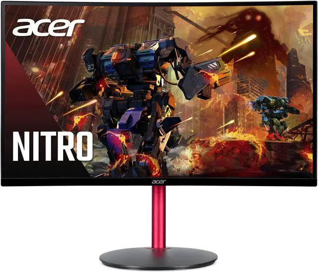 Alt view image 8 of 10 - Acer ED270R MBMIIPHX 27" Full HD 1920 x 1080 VA 1500R Curved Gaming Monitor,165Hz Refresh Rate,1 x DP 1.4 & 2 x HDMI 2.0