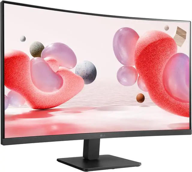 Alt view image 4 of 5 - LG 31.5" FHD 100hz 5ms with AMD FreeSync Curved monitor 32MR51CA-B