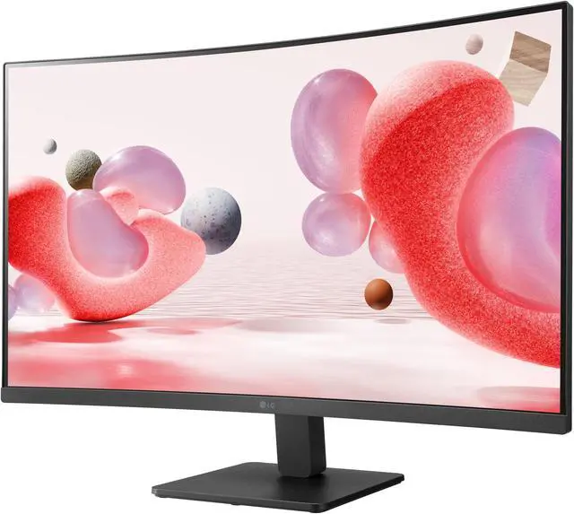 Alt view image 5 of 5 - LG 31.5" FHD 100hz 5ms with AMD FreeSync Curved monitor 32MR51CA-B