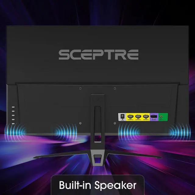 Alt view image 18 of 20 - Sceptre IPS 24” Gaming Monitor 165Hz 144Hz Full HD (1920 x 1080) FreeSync Eye Care FPS RTS DisplayPort HDMI Build-in Speakers, Machine Black 2020 (E248B-FPT168)