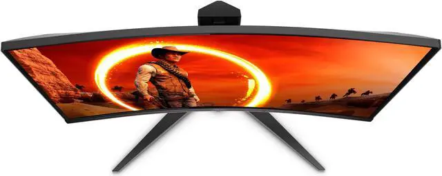 Alt view image 6 of 11 - AOC C24G1A-B 24" Full HD (1920x1080) 144Hz 1ms Curved LED FreeSync Monitor, Black