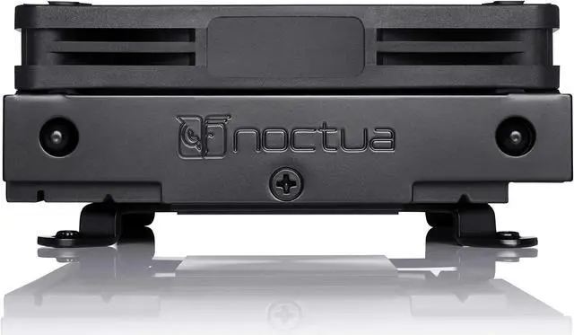 Alt view image 12 of 13 - Noctua NH-L9i-17xx chromax.Black, Premium Low-Profile CPU Cooler for Intel LGA1700 (Black)