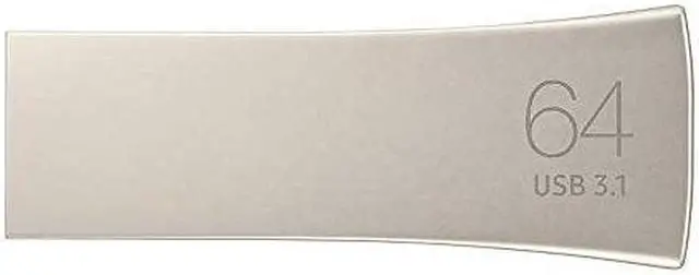 Alt view image 3 of 3 - SAMSUNG BAR Plus 64GB USB Flash Drive Model MUF-64BE3/APC