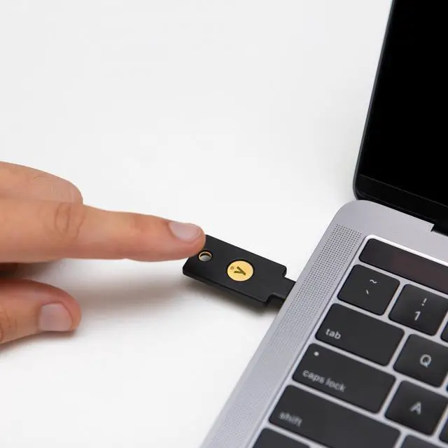 Alt view image 9 of 14 - Yubico YubiKey 5C NFC - Two factor authentication security key -  USB-C / NFC