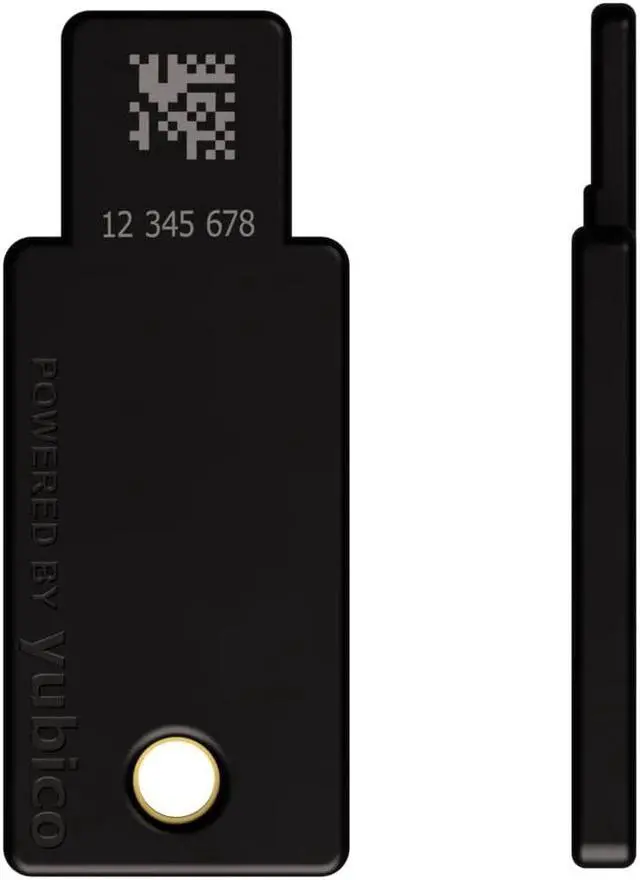 Alt view image 14 of 15 - Yubico YubiKey 5 NFC - Two factor authentication security key -  USB-A / NFC