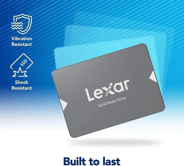 Alt view image 18 of 19 - Lexar NS100 1TB SATA III 2.5" Internal SSD, 550MB/s Read, Gray #LNS100-1TRBNA