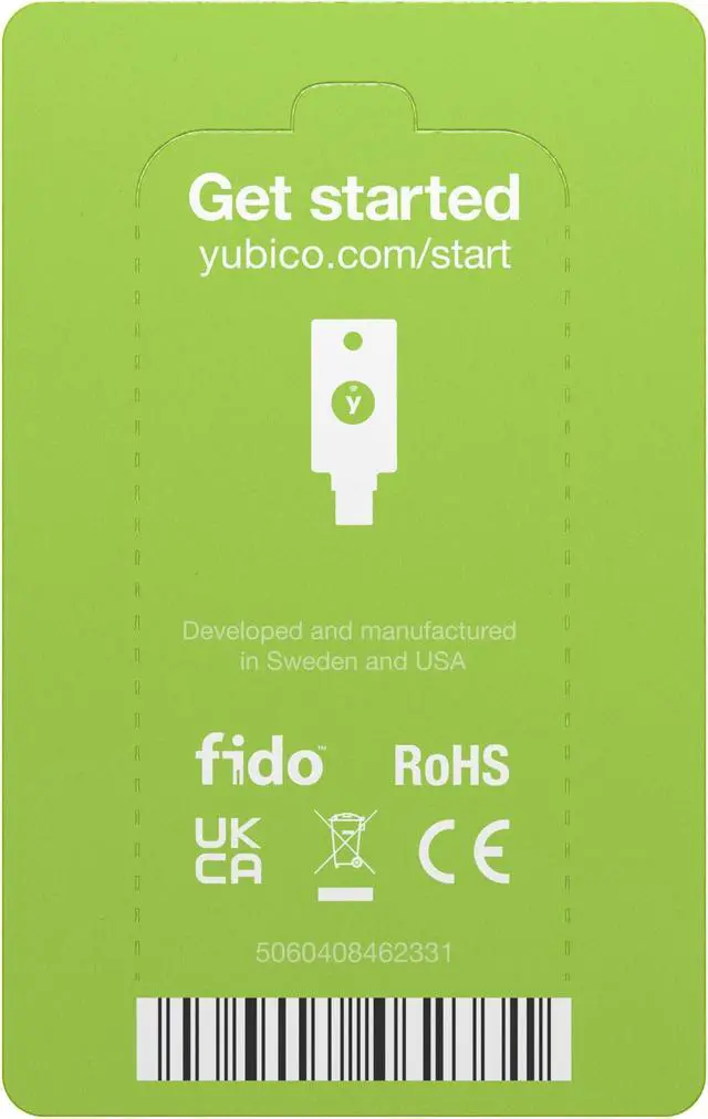 Alt view image 12 of 14 - Yubico YubiKey 5C NFC - Two factor authentication security key -  USB-C / NFC