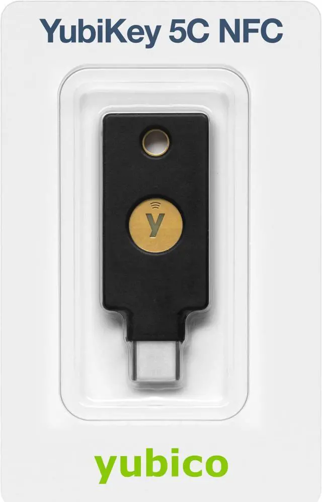 Alt view image 13 of 14 - Yubico YubiKey 5C NFC - Two factor authentication security key -  USB-C / NFC
