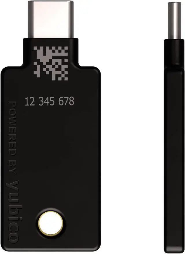 Alt view image 14 of 14 - Yubico YubiKey 5C NFC - Two factor authentication security key -  USB-C / NFC