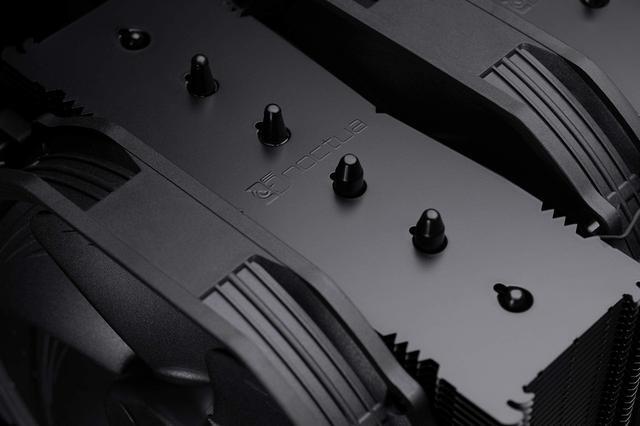 Alt view image 16 of 18 - Noctua NH-D15 chromax.black, Dual-Tower CPU cooler (140mm, Black)