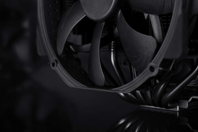 Alt view image 17 of 18 - Noctua NH-D15 chromax.black, Dual-Tower CPU cooler (140mm, Black)