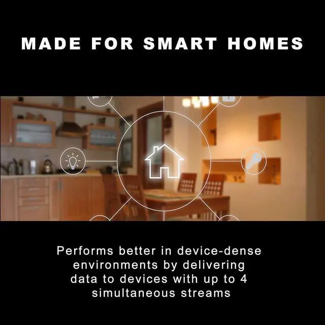 Alt view image 7 of 9 - WIRELESS AX1500 ROUTER
