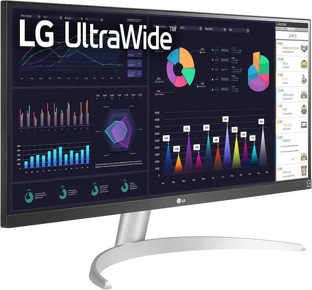 Alt view image 12 of 14 - LG 29" UltraWide FHD HDR10 AMD FreeSync IPS Monitor with USB Type-C