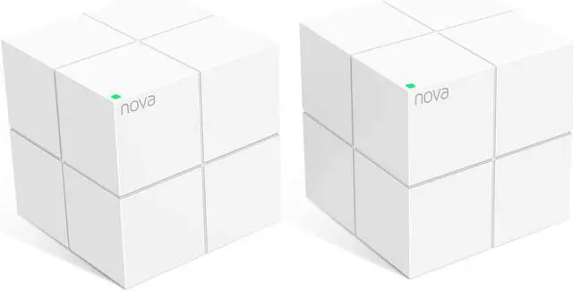 Alt view image 20 of 20 - Tenda Nova MW6 (2-pack) Whole Home Mesh Wi-Fi System Coverage Up to 4,000 sq. ft, 2-4 bedrooms, Plug and Play, Works with Alexa, Parental Controls, 2 x Gigabit Ports / Unit