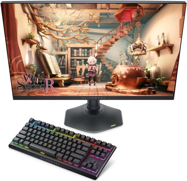 Alt view image 7 of 11 - Dell Alienware AW2724DM Gaming Monitor - 27" QHD 180Hz w Overclock, AMD FreeSync Premium Pro, NVIDIA G-SYNC - Black