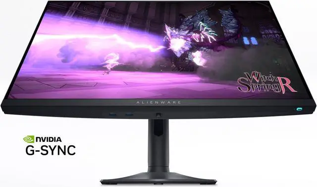 Alt view image 10 of 11 - Dell Alienware AW2724DM Gaming Monitor - 27" QHD 180Hz w Overclock, AMD FreeSync Premium Pro, NVIDIA G-SYNC - Black