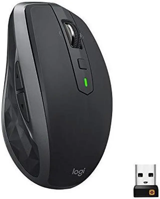 Alt view image 9 of 15 - Logitech MX Anywhere 2S Mouse - Darkfield - Wireless - Bluetooth - Yes - USB - 4000 dpi - Scroll Wheel - 7 Button(s)