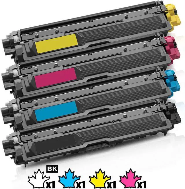 Alt view image 7 of 12 - 1 Set of 4 Inkfirst® Compatible Toner Cartridges TN221BK TN221C TN221M TN221Y TN225 Replacement for Brother TN221 TN225