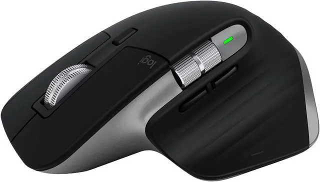 Alt view image 8 of 20 - Logitech MX Master 3S Wireless Mouse for Mac (Space Gray)