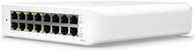 Alt view image 8 of 15 - Ubiquiti UniFi Switch Lite 16-Port PoE Ethernet Switch USW-Lite-16-POE