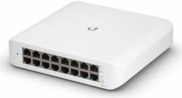 Alt view image 9 of 15 - Ubiquiti UniFi Switch Lite 16-Port PoE Ethernet Switch USW-Lite-16-POE