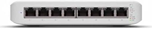 Alt view image 9 of 15 - Ubiquity Lite 8 PoE USW-Lite-8-POE (52W)