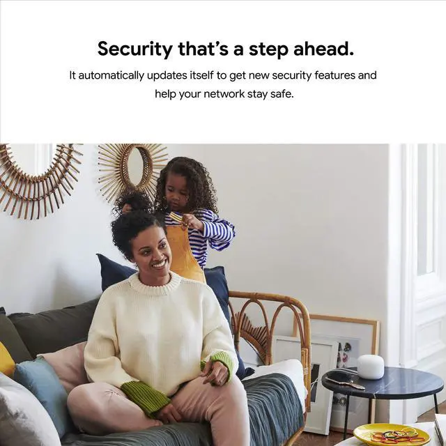Alt view image 15 of 18 - Google Nest Wifi Router 2 Pack (2nd Generation) – 4x4 AC2200 Mesh Wi-Fi Routers with 4400 Sq Ft Coverage