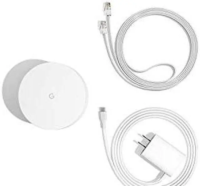 Alt view image 6 of 14 - google WiFi system, 3-Pack - Router replacement for whole home coverage (NLS-1304-25)