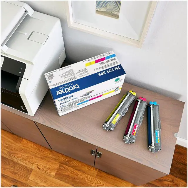 Alt view image 12 of 17 - BROTHER INTERNATIONAL CORPORAT TN2213PK TN221 CMY- BROTHER GENUINE STANDARD YIELD MULTI-PACK TONER TN221- INCLUDES ONE
