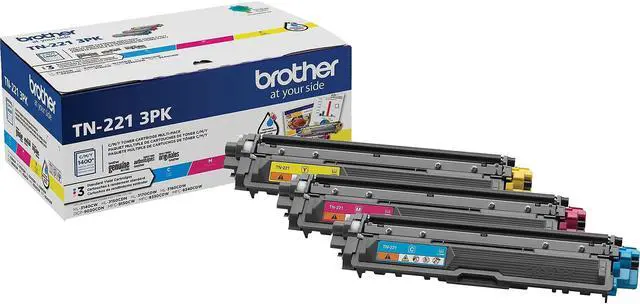 Alt view image 11 of 17 - BROTHER INTERNATIONAL CORPORAT TN2213PK TN221 CMY- BROTHER GENUINE STANDARD YIELD MULTI-PACK TONER TN221- INCLUDES ONE
