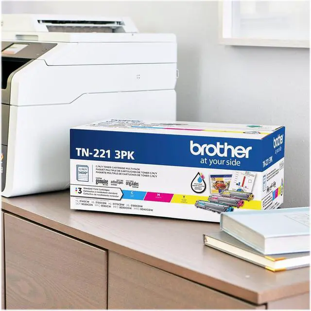 Alt view image 14 of 17 - BROTHER INTERNATIONAL CORPORAT TN2213PK TN221 CMY- BROTHER GENUINE STANDARD YIELD MULTI-PACK TONER TN221- INCLUDES ONE