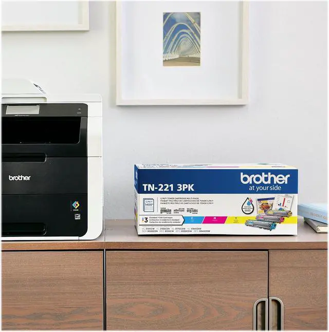 Alt view image 13 of 17 - BROTHER INTERNATIONAL CORPORAT TN2213PK TN221 CMY- BROTHER GENUINE STANDARD YIELD MULTI-PACK TONER TN221- INCLUDES ONE