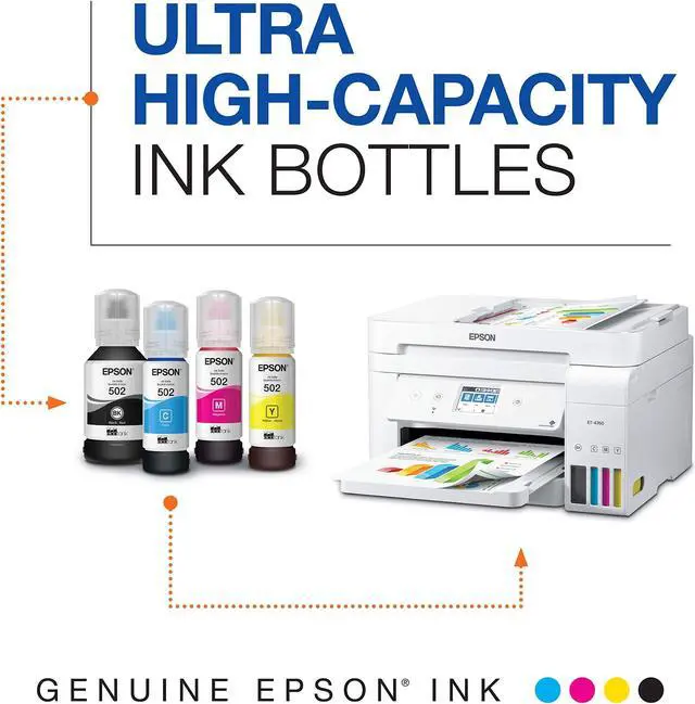 Alt view image 5 of 16 - Epson T502 Yellow Ink Bottle