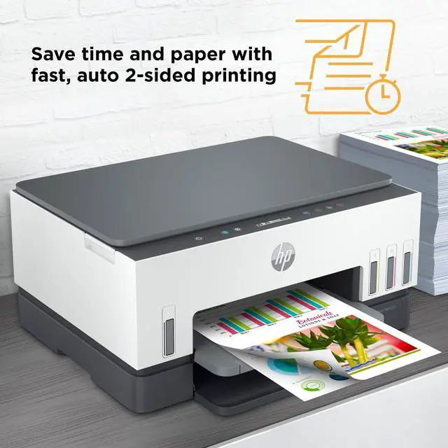 Alt view image 12 of 16 - HP Smart Tank 6001 All-in-One InkJet Printer, Color Mobile Print, Scan, Copy