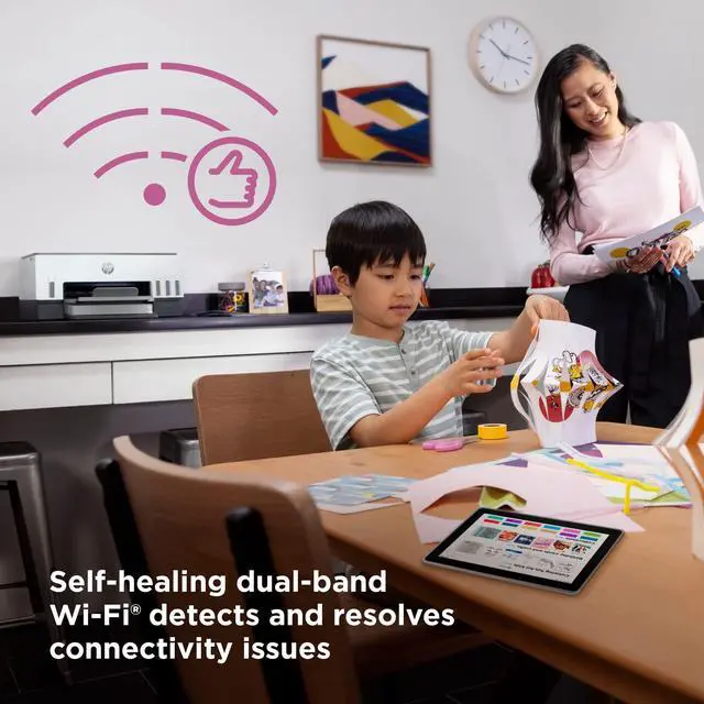 Alt view image 13 of 16 - HP Smart Tank 6001 All-in-One InkJet Printer, Color Mobile Print, Scan, Copy