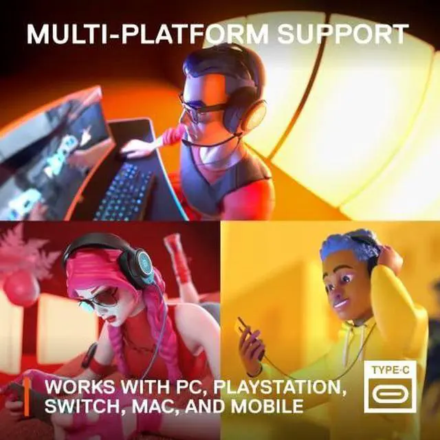 Alt view image 10 of 15 - SteelSeries New Arctis Nova 3 Multi-Platform Gaming Headset - Black