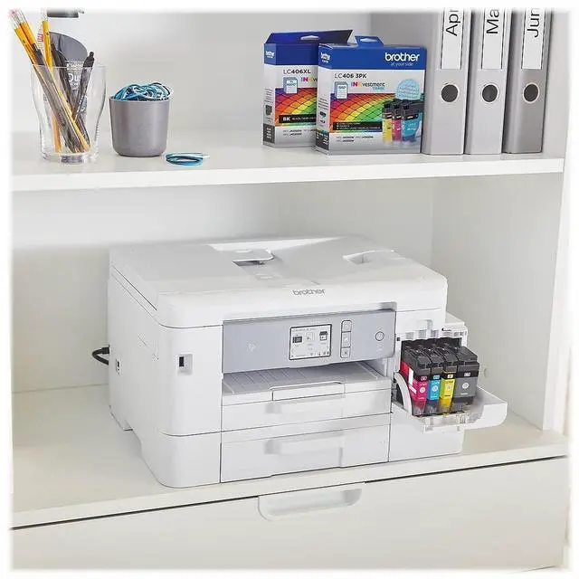 Alt view image 12 of 17 - Brother LC4063PK INKvestment Ink 1500 Page-Yield Cyan/Magenta/Yellow 3 Pack